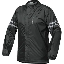 IXS Light Regenjacke - Schwarz - XXL - Funktionsjacke, wasserdicht und atmungsaktiv mit kleinem Packmaß, ideal für Outdoor-Aktivitäten und Reisen.