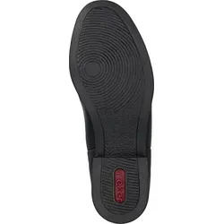 Rieker Damen Chelsea Boot Stiefelette 77050-00 schwarz - Größe 38 EU - Wanderschuhe mit Antistress-Eigenschaften, bieten hohen Tragekomfort und modische Eleganz. Perfekt für Business und Freizeit dank weicher, herausnehmbarer Innensohle und sportlicher Laufsohle.