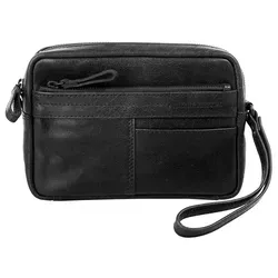 Spikes & Sparrow Handgelenktasche Echt Leder Herren - Herren-Schultertaschen aus hochwertigem Vintage-Leder mit praktischer Fächeraufteilung für optimale Organisation und komfortable Handschlaufe für den Alltag.