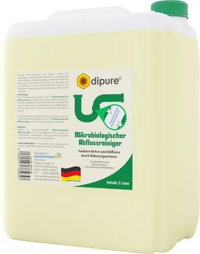 dipure Mikrobiologischer Abflussreiniger Rohrreiniger von dipure