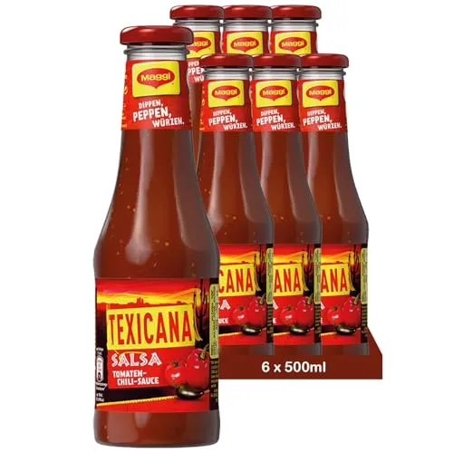MAGGI Texicana Salsa | Tomaten-Chilli-Soße für Genuss von Maggi