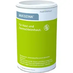 Mucozink Pulver 300 g - Nahrungsergänzungsmittel für Haut, Schleimhaut und Immunsystem, glutenfrei und laktosefrei, mit wichtigen Vitaminen und Mineralstoffen für optimale Gesundheit.