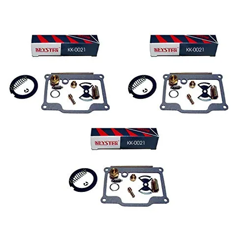 3X Keyster Vergaser-Reparatursatz KK-0021 für Kawasaki H1 500 Mach 3 KAF