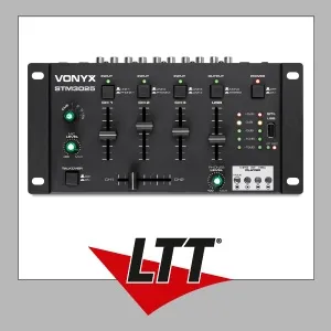 Vonyx STM3025 7-Kanal-Mischpult USB/MP3/BT