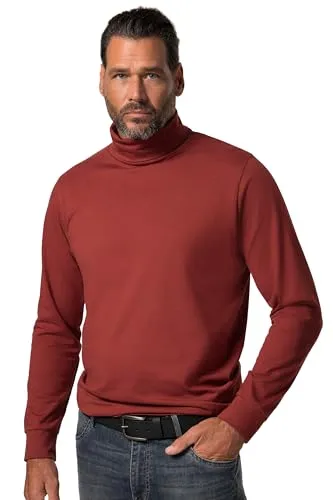 JP1880 T-Shirt JP1880 Rollkragen-Shirt Basic Jersey lange Ärmel