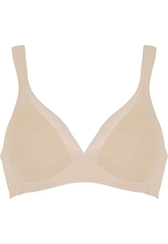Naturana BH Damen ohne Bügel Cup A-D – Komfortabel und Nahtlos - Funktionsunterwäsche: Bügelloser BH mit extra softem Schalen für maximalen Halt, ideal unter Blusen & T-Shirts, perfekt für den Alltag.