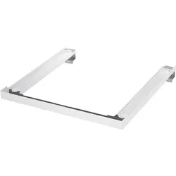 Samsung SKK-SSW Zwischenbau-Rahmen Weiß - Zubehör - Waschen & Trocknen, idealer Zwischenbausatz für die platzsparende Installation von Waschmaschine und Trockner, passend für Samsung-Geräte.