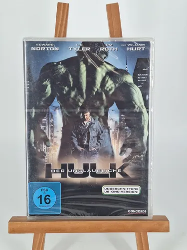 Der unglaubliche Hulk (ungeschnittene US-Kinoversion) - Spannender Actionfilm, Freigegeben ab 16 Jahren, mit beeindruckenden Spezialeffekten und fesselnder Story.