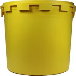 Kanüleneimer 5 l gelb 1 St von Brinkmann