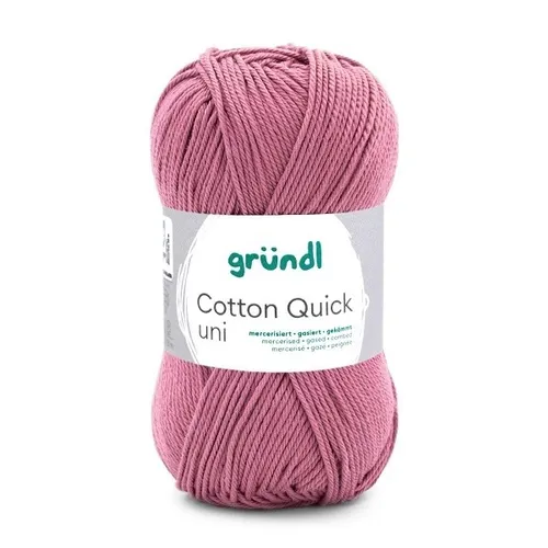GRÜNDL WOLLE COTTON QUICK UNI 50G ALTROSA 100G/5,98 Euro von Gründl