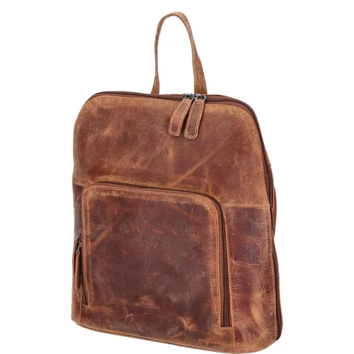 The Skandinavian Brand Leder Rucksack Hunter Cognac von The Skandinavian Brand