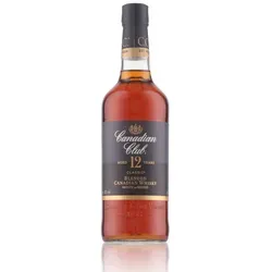 Canadian Club 12 Jahre Original Whisky - Importierter Blended Canadian Whisky, 40 % vol, sanfter Geschmack mit langem, trockenen Finish – das perfekte Geschenk für Whisky-Liebhaber.