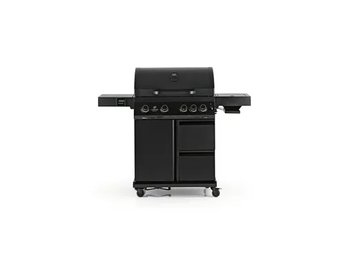 LANDMANN Gasgrill COOL BLACK 4.1 maxX DE – Schwarz