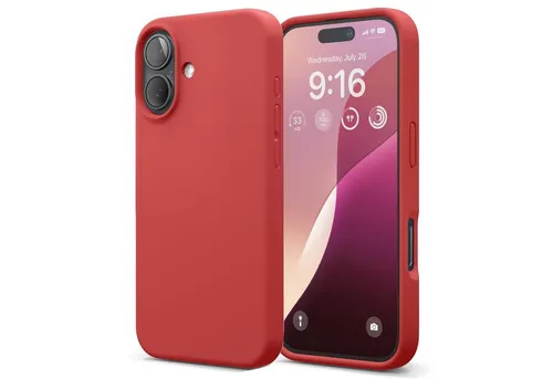 CoolGadget Handyhülle Silikon Colour Series Slim Case für Apple iPhone 17 6,3 Zoll, Hülle weich Handy Cover für iPhone 17 Schutzhülle Innenfleece