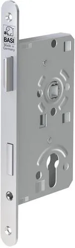 Basi 9250-5521 Einsteck-Zimmertürschloss Silber