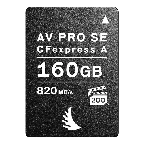 Angelbird AV Pro CFexpress A SE 160 GB - Hochleistungs-Speicherkarte, ideal für professionelle Foto- und Videoanwendungen