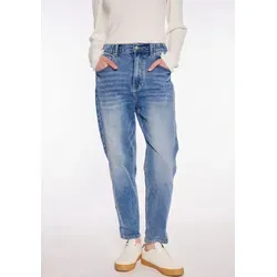 HaILY’S High-waist-Jeans LG HW C JN Mirell mit Gummizug - Stretchjeans für Damen mit hohem Bund und elastischem Gummizug, ideal für Komfort und eine perfekte Passform. Pflegeleicht und aus hochwertigem Denim gefertigt.