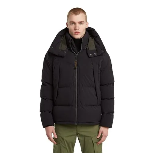 G-Star Herren Clean Vodan Parka schwarz (S) - Stylischer und funktioneller Parka für Herren, ideal für kalte Tage. Mit gesteppter Konstruktion, praktischer Kapuze und sicherem Reißverschluss. Zeitloses Design für jede Garderobe.