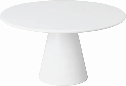 APS Servier- und Tortenplatte Ø 31 cm, H: 16 cm - Servierplatten - Premium Melamin Tortenplatte für stilvolle Präsentationen, edel und platzsparend durch Sockel für opulente Buffets.