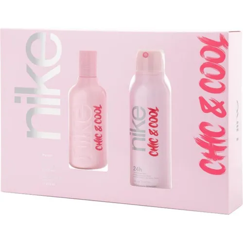 Nike Chic & Cool Eau De Toilette 200ml Spray + Deodorant (Parfum Set) (179964)