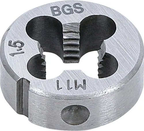 BGS Gewindeschneideisen | M11 x 1,5 x 25 mm von BGS technic