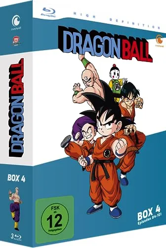 Dragonball - TV-Serie - Vol.4 - [Blu-ray] - Animierte Abenteuer der Kultserie, jetzt in brillanter Blu-ray-Qualität, freigegeben ab 12 Jahren.