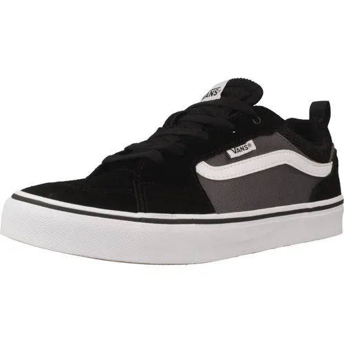 Vans FILMORE Sneaker - Sportlicher Freizeit-Look für Kids - Sneaker low, ideal für Skateboarding und Freizeit. Mit hochwertigem Leder, wasserabweisend und rutschfester Gummi-Sohle für Sicherheit und Stil.