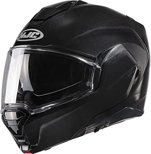 HJC i100 Noir Metal - Motorradhelm XL - Motorradhelm in elegantem Schwarz, bietet optimale Sicherheit und Komfort für leidenschaftliche Fahrer.