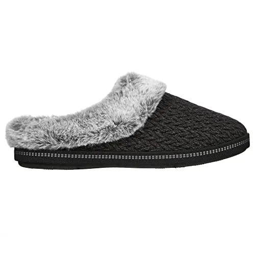 Skechers Damen Campfire Cozy Times Sneaker, Schwarz, 38 EU in schwarz von Skechers