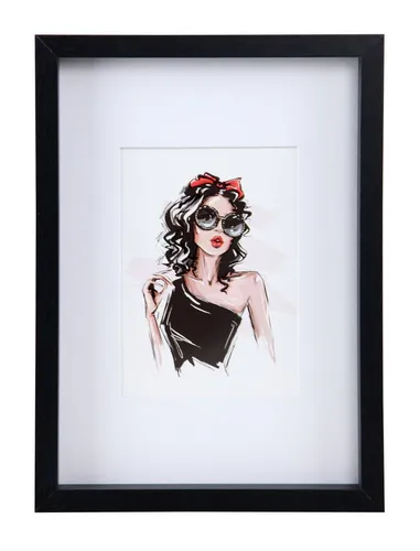 IDEAL TREND Bilderrahmen Brasil Holz Bilderrahmen Bilder Foto Rahmen Fotorahmen Wanddeko Collag, für 1 Bilder (1 St), Passepartout 20 x 29 / 29 x 20 - Rahmenformat 30 x 45 / 45 x 30