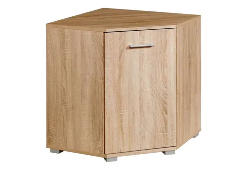 Eckkommode PRIESS, braun (struktureichefarben hell) von priess