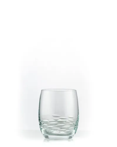 Wassergläser Whiskygläser Viola Stone 300 ml - 6er Set - Elegantes 6er Set klar geschliffener Wassergläser aus Kristallglas, ideal für jeden Anlass. Mit modernem, abstraktem Design und praktischer Spülmaschinenfestigkeit.