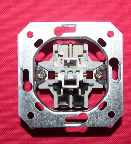 SIEMENS Steckdose Delta Jalousie-Schalter 5TA2117 - 250 V, kompakte Maße für eine elegante Integration in Ihr Smart Home