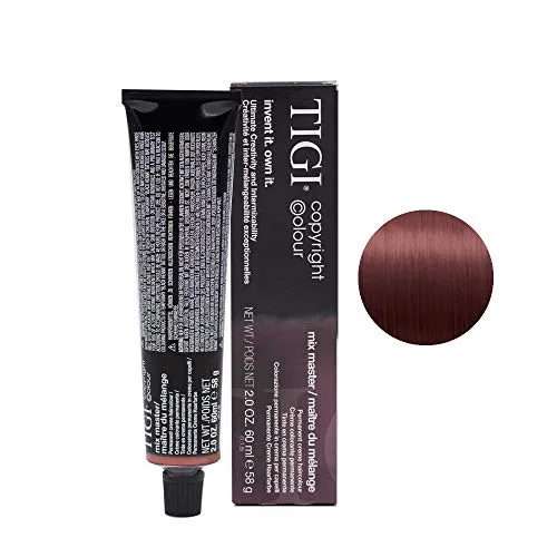 Tigi Mix Master Mahagoni 0/55 - Haarfarbe für strahlende Akzente - Haarfarbe zur Aufhellung von bis zu vier Tonhöhen, ideal für kreative Farbexperimente und lebendige Looks