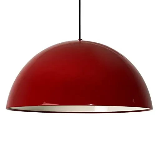 bamyum Küchenlampe Hängend Vintage Rot Ø40 cm in rot von Bamyum