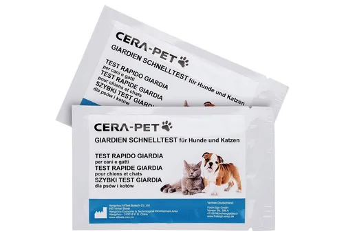 Cera-Pet Darmparasiten-Test Giardien Schnelltest für Hund und Katze, 1-tlg.