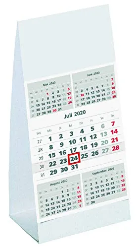 GÜSS-Fünf-Monats-Tischaufstellkalender