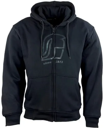 roleff Motorradjacke Hoodie mit Aramid und Protektoren schwarz S - Motorradjacke aus 100% Baumwolle mit Aramid und Protektoren für optimalen Schutz, ideal für den Motorradsport.