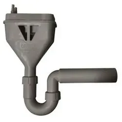 Otto Haas Multitri Multifunktionssicherheitsrichter DN50 - Gartenentwässerung mit automatischer Absicherung gegen Verunreinigungen, ideal für Enthärtungsanlagen und robustes Edelstahl-Design für Langlebigkeit.