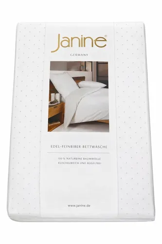 Janine Design Biber Wendebettwäsche Davos 6505-08 in grau von Janine