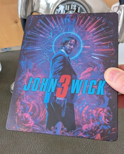 John Wick 3 -Parabellum (Limited Steelbook Edition) [Blu-ray] - NEW + RAR!