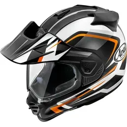 Arai Motocrosshelm Tour-X5 Discovery – Vielseitiger Helm für On- und Off-Road - Motorradhelme – Der Arai Tour-X5 Discovery bietet hervorragende Stoßdämpfung, hypoallergenes Innenfutter und verbesserte Belüftung für maximalen Komfort in jedem Terrain.