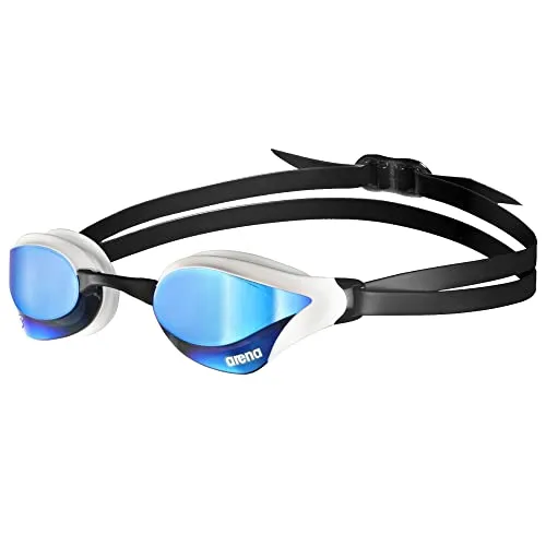 Arena Cobra Core Swipe Mirror Schwimmbrille - Schwimmbrillen mit beschlagfreien Gläsern für klare Sicht beim Training, ideal für Unisex Erwachsene und alle Wassersportaktivitäten.
