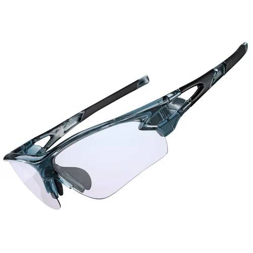 ROCKBROS Sportbrille Photochrome für Fahrradfahrer - Moderne Fahrradbrille mit photochromatischen Gläsern für optimalen UV-Schutz. Ideal für unisex Erwachsene, leicht und robust für sportliche Aktivitäten.