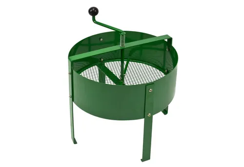 Kestek Metall Handkurbelsieb HKS15, Ø 40cm, 15l, grün