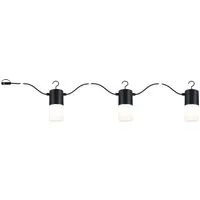 Paulmann 94761 LED-Lichterkette Plug & Shine - Lampen für den Außenbereich - Flexibel einsetzbare LED-Lichterkette mit warmweißem Licht, IP44 spritzwassergeschützt und ideal für stimmungsvolle Dekoration.