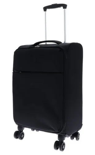 U.S. POLO ASSN. Champ. Cup Soft CS Trolley Black - Koffer mit weicher Schale und viel Stauraum, ideal für Reisen. Der Trolley von U.S. POLO ASSN. bietet Ordnung und Sicherheit für Ihr Gepäck, Maße: 35 x 48 cm.