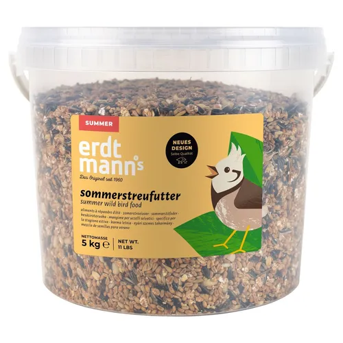 Erdtmanns Sommerstreufutter 5 kg im Eimer, NEU