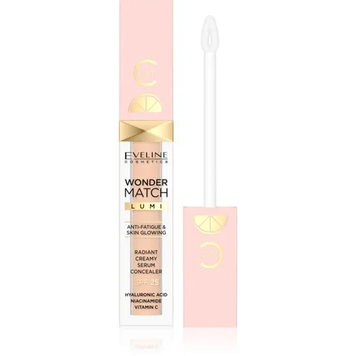 Eveline Cosmetics Wonder Match Lumi aufhellender Concealer SPF 25 Farbton 15 Natural 6,8 ml
