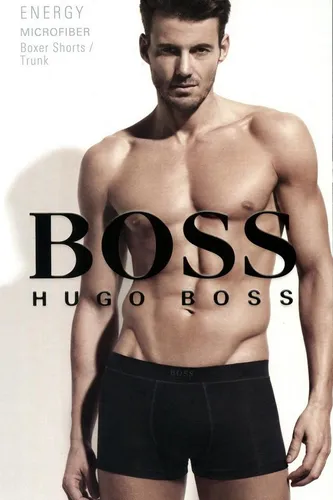 BOSS Trunk Energy (1-St) Herren Boxer Shorts Trunk Premium Microfiber